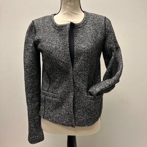 Loft- Women's Gray Tweed Jacket